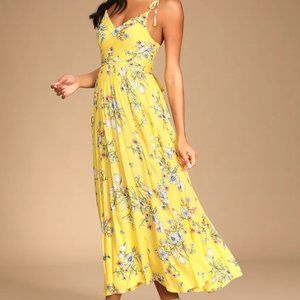 spring summer garden party cottagecore floral dress NWT